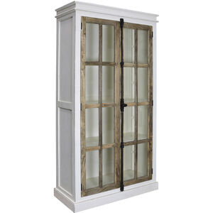Tucker White and Natural Cabinet 