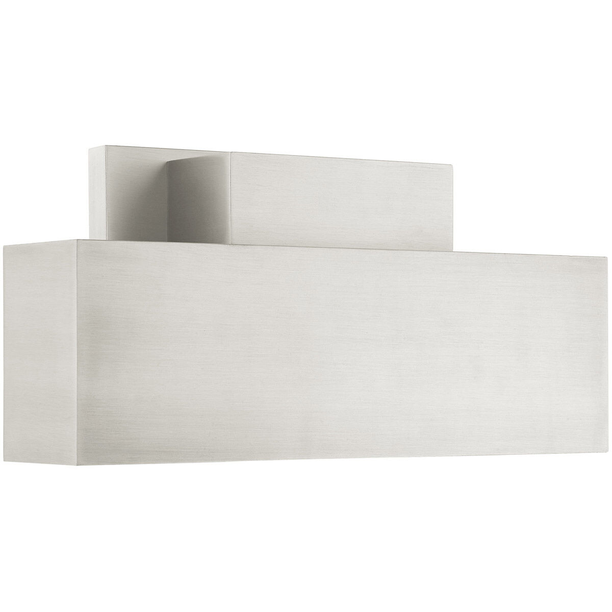 Lynx 2 Light 7 inch Brushed Nickel Outdoor ADA Wall Sconce