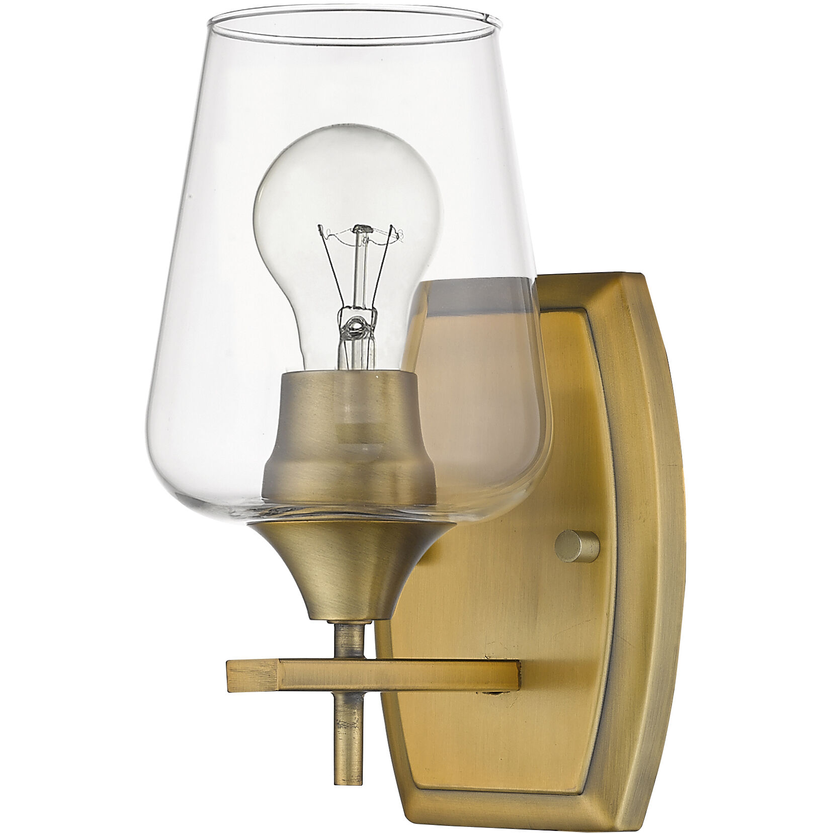 Joliet 1 Light 5 inch Olde Brass Wall Sconce Wall Light