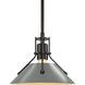 Henry 1 Light 9.2 inch Oil Rubbed Bronze and Vintage Platinum Mini Pendant Ceiling Light in Oil Rubbed Bronze/Vintage Platinum