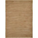 Ganges 114 X 79 inch Brown Rug in 6 x 9