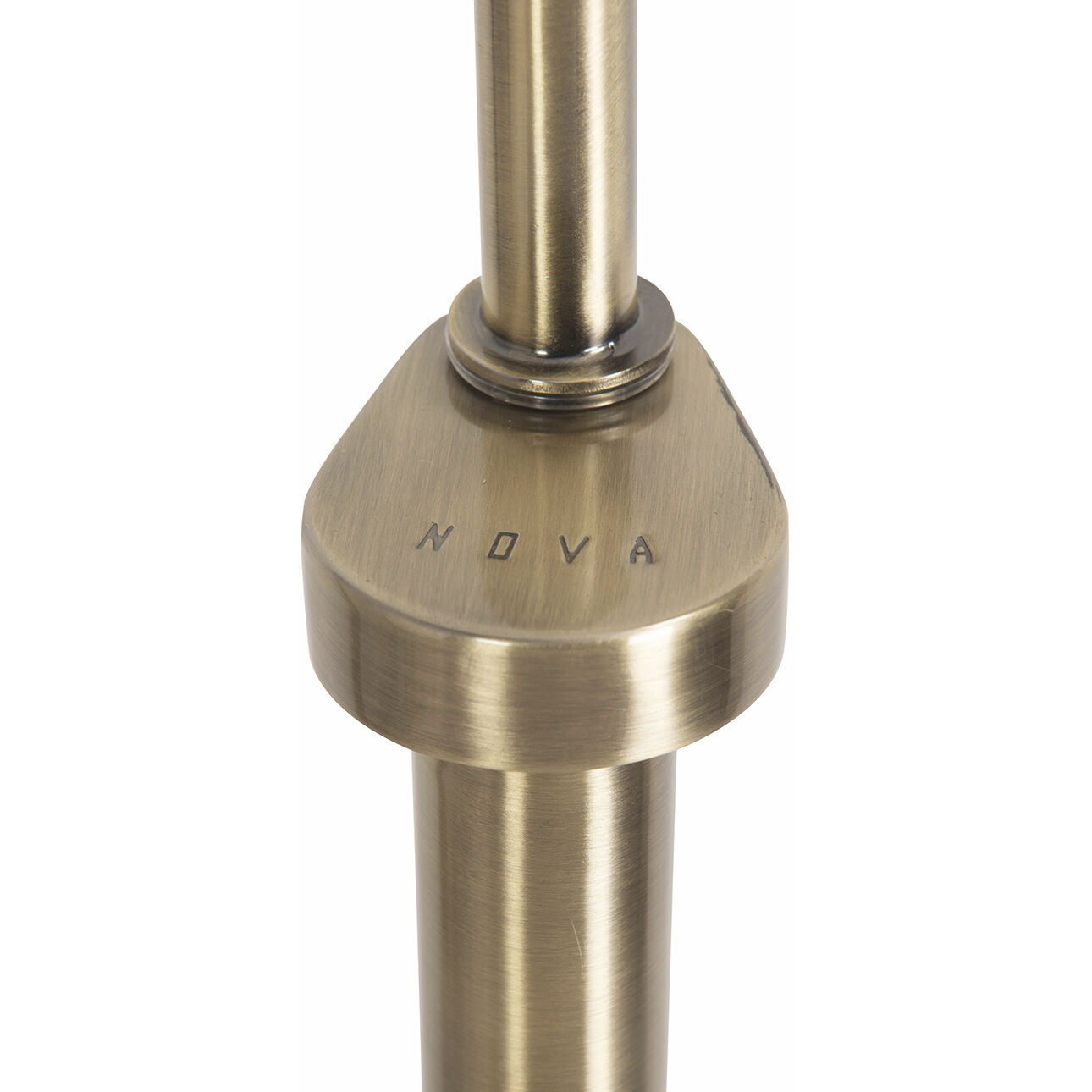 Tambo 86 inch 23.00 watt Natural Ash and Weathered Brass Arc Floor Lamp Portable Light