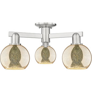 Arcadia Athens 3 Light 23.38 inch Semi-Flush Mount