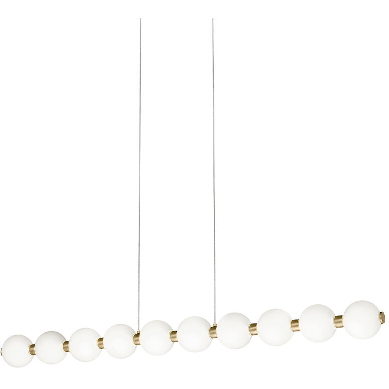 Oni LED 3.13 inch Oxidized Gold Chandelier Ceiling Light