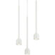 Lumenagio LED 11.88 inch White Pendant Ceiling Light
