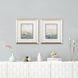 Abstract Collection Blue Framed Art