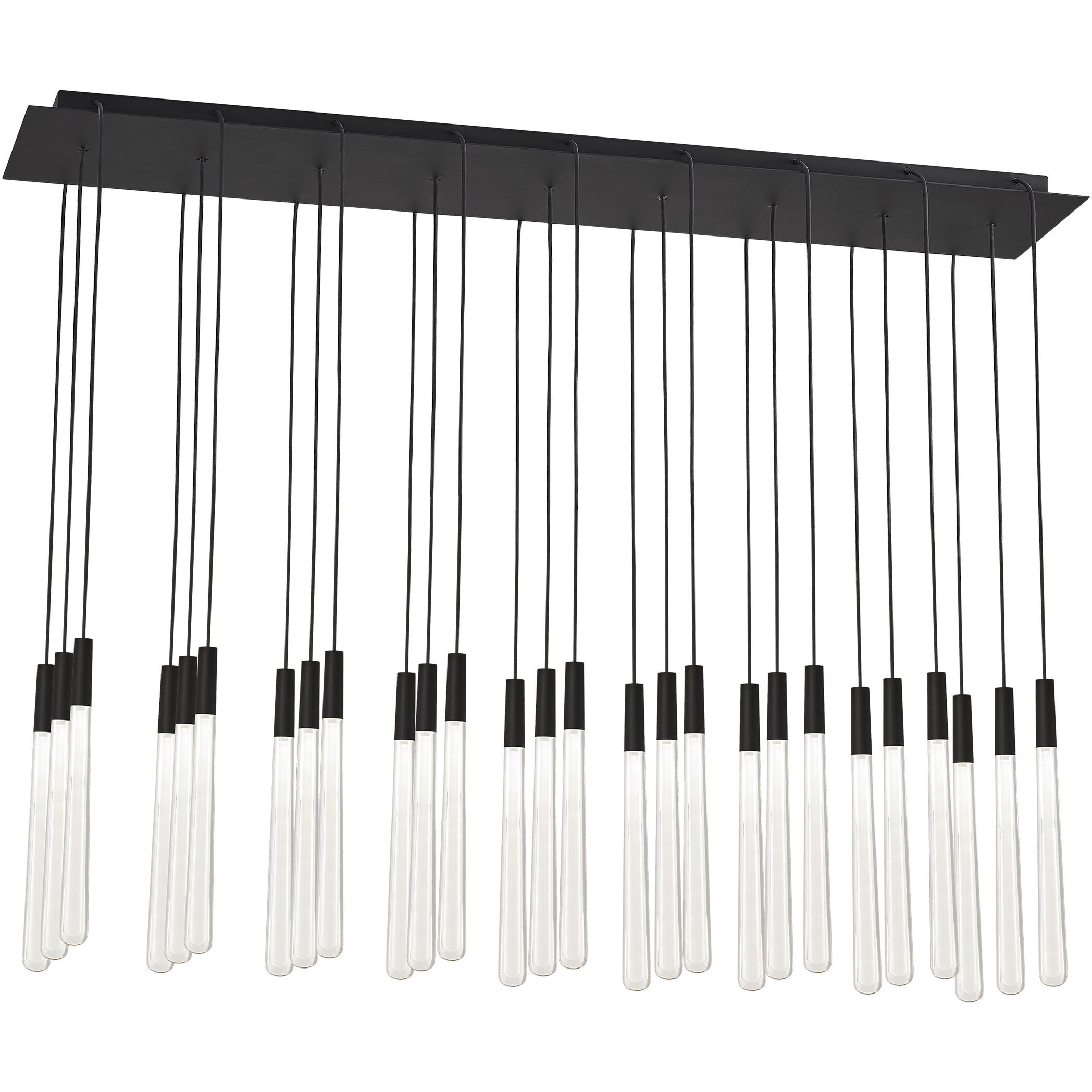 Sean Lavin Pylon LED 11.2 inch Nightshade Black Chandelier Ceiling Light in 120V