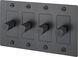 4G 100-120 Smoked Bronze Dimmer Switch, LED