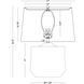 Syracuse 22.5 inch 150.00 watt Black Light Sheen Table Lamp Portable Light