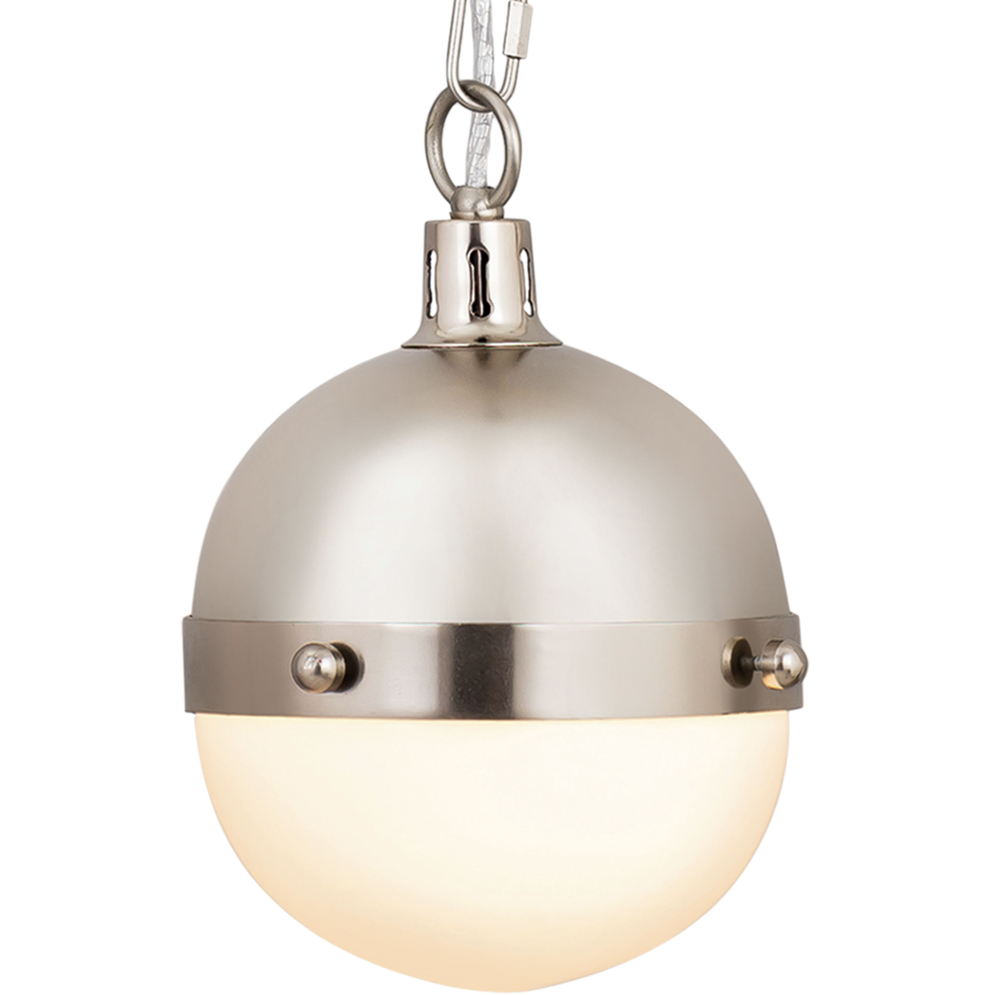 Harmelin 1 Light 7 inch Satin Nickel Mini Pendant Ceiling Light
