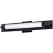 Endura 23 inch Black Vanity Light Wall Light