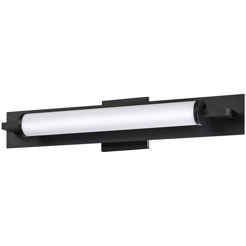 Endura 23 inch Black Vanity Light Wall Light