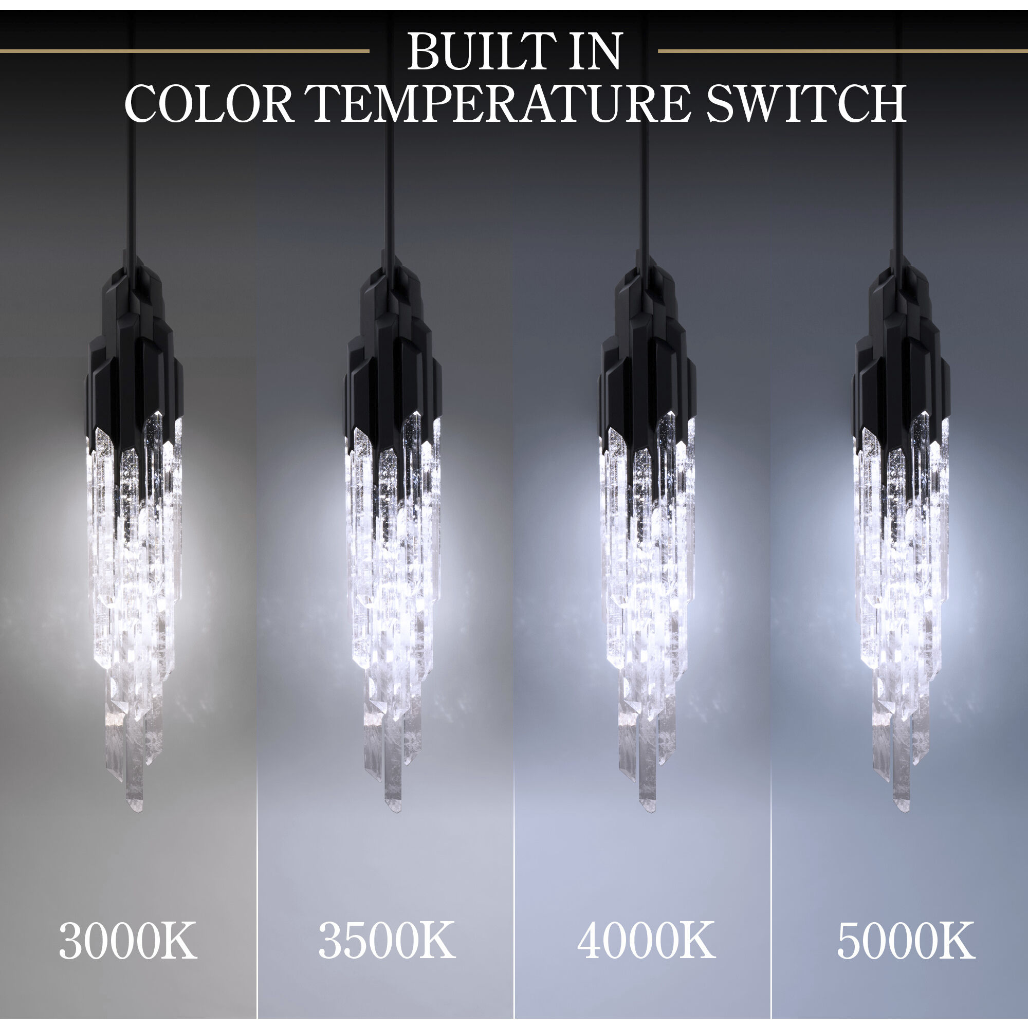 Beyond Organza LED 3.5 inch Black Pendant Ceiling Light