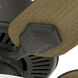 Swanson 44 inch New Bronze with American Walnut/Greyed Walnut Blades Ceiling Fan