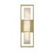 Blakley LED 4 inch Gold Wall Sconce Wall Light, Both Indoor/Outdoor