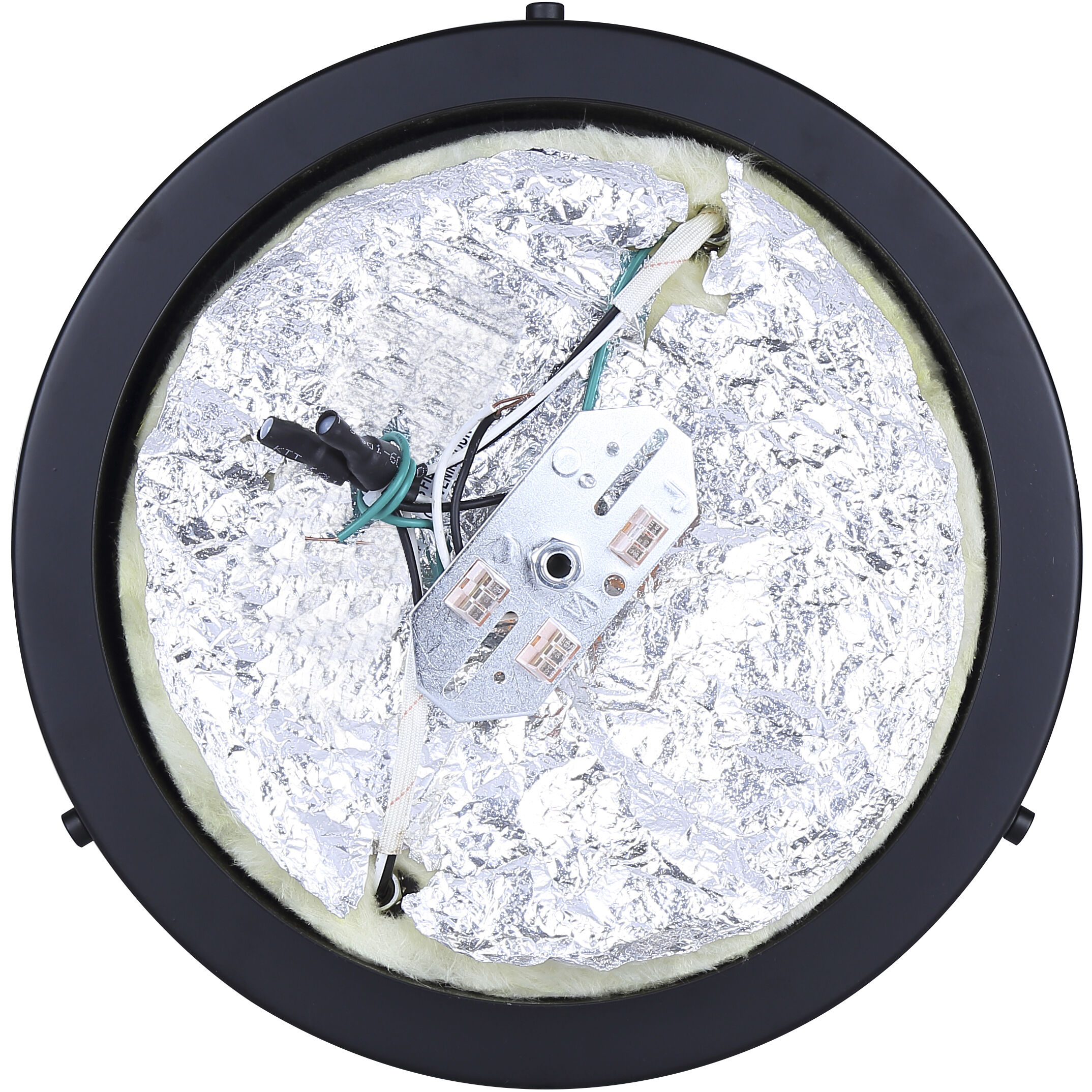 Malloy 2 Light 12.25 inch Black Flush Mount Ceiling Light