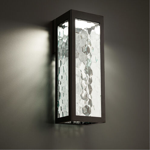 Hawthorne LED 18 inch Black Outdoor Wall Light, dweLED