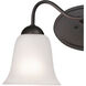 Conway 2 Light 15 inch Oil Rubbed Bronze Bath Bar Wall Light