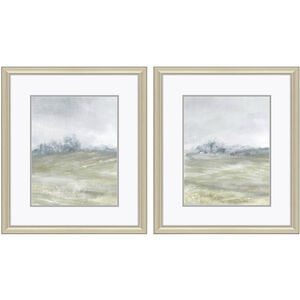 Landscapes Blue and Green and Gray and Neutral Framed Art