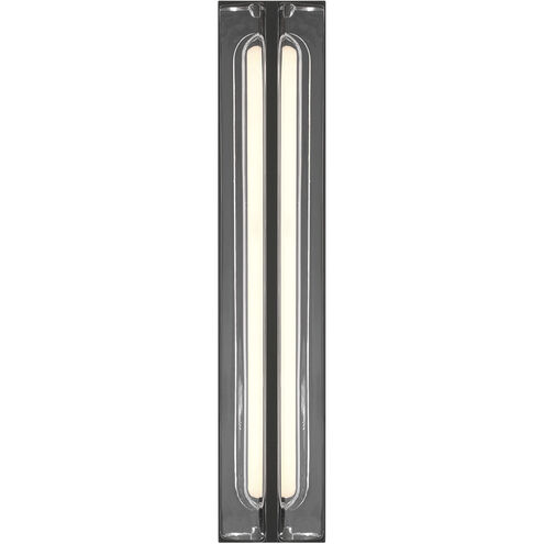 Langferd 1 Light 24 inch Black Outdoor Wall Sconce