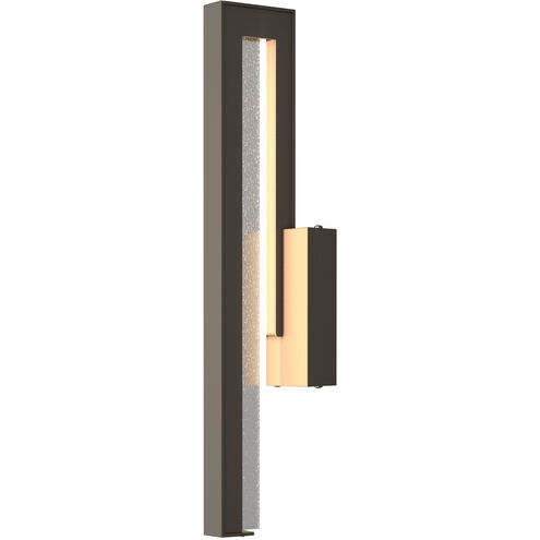 Edge LED 20.3 inch Coastal Dark Smoke Outdoor Sconce, Medium