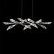 Beyond Solitude LED 59.6 inch Antique Nickel Linear Pendant Ceiling Light