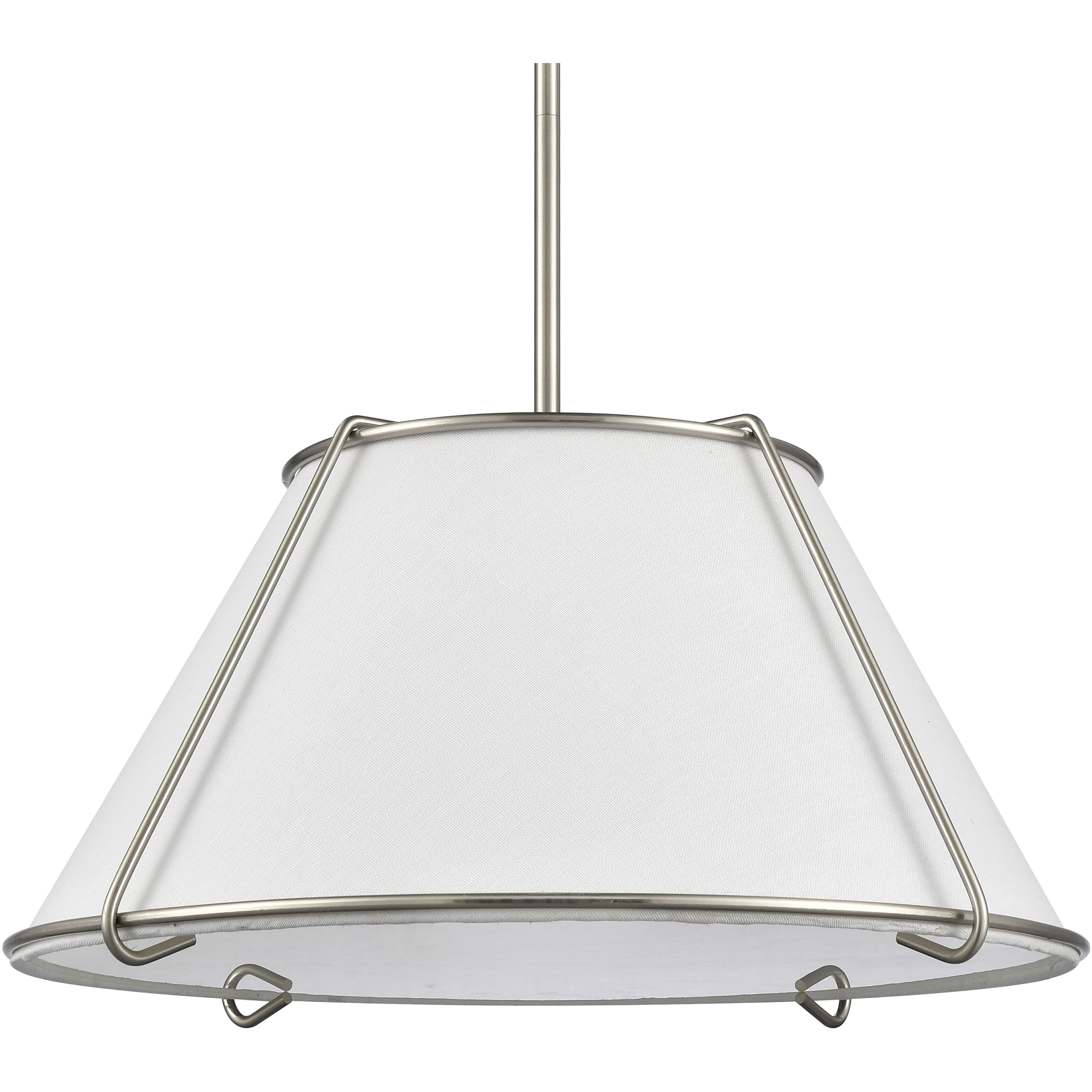 Regalia 1 Light 18 inch Satin Nickel Pendant Ceiling Light