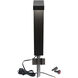 Grand Ledge 120-240-277 23 watt Black Bollard Light, Colorscaping