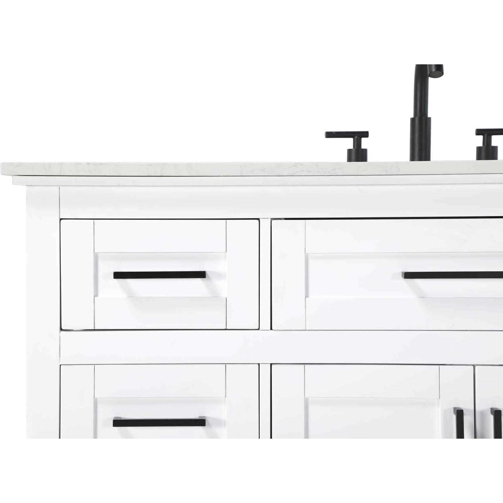 Remington 84 X 35 inch White Bathroom Vanity Cabinet