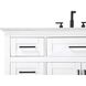 Remington 84 X 35 inch White Bathroom Vanity Cabinet