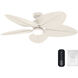 Coveview 52 inch Cream Outdoor Ceiling Fan