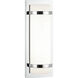 Brampton Wall Sconce Wall Light in Chrome