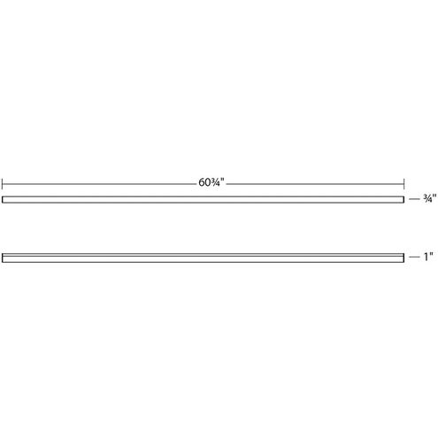 Stix Plus LED 61 inch Satin White Wall Bar Wall Light