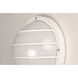 Bulwark 1 Light 10.25 inch White Outdoor Wall Mount