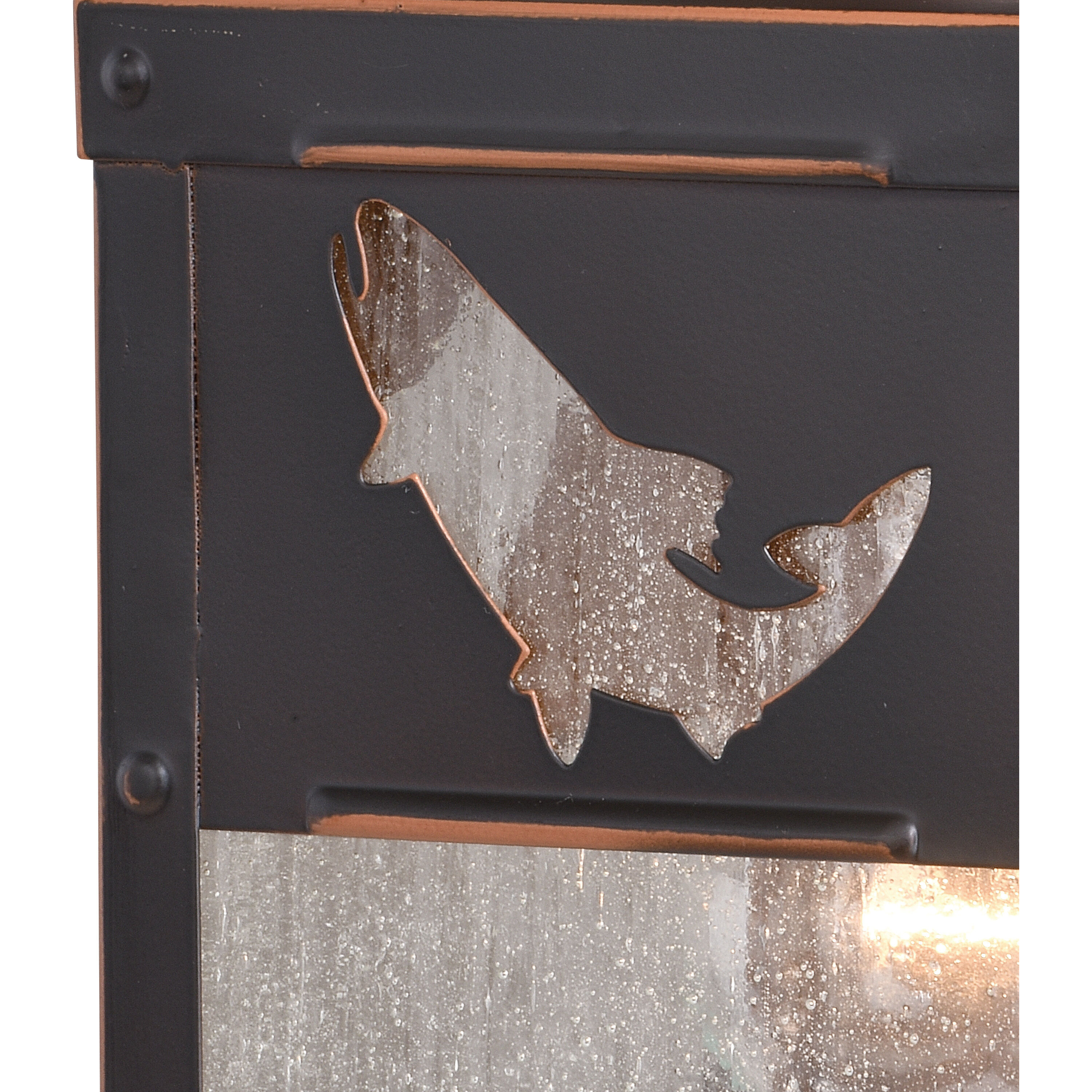 Missoula LED 13 inch Burnished Bronze Outdoor Wall