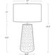 Kelvin 27.5 inch 150.00 watt Black Table Lamp Portable Light