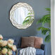 Anita 35.4 X 35.4 inch Gold Wall Mirror