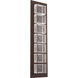 Tessera LED Statuary Bronze Outdoor Sconce