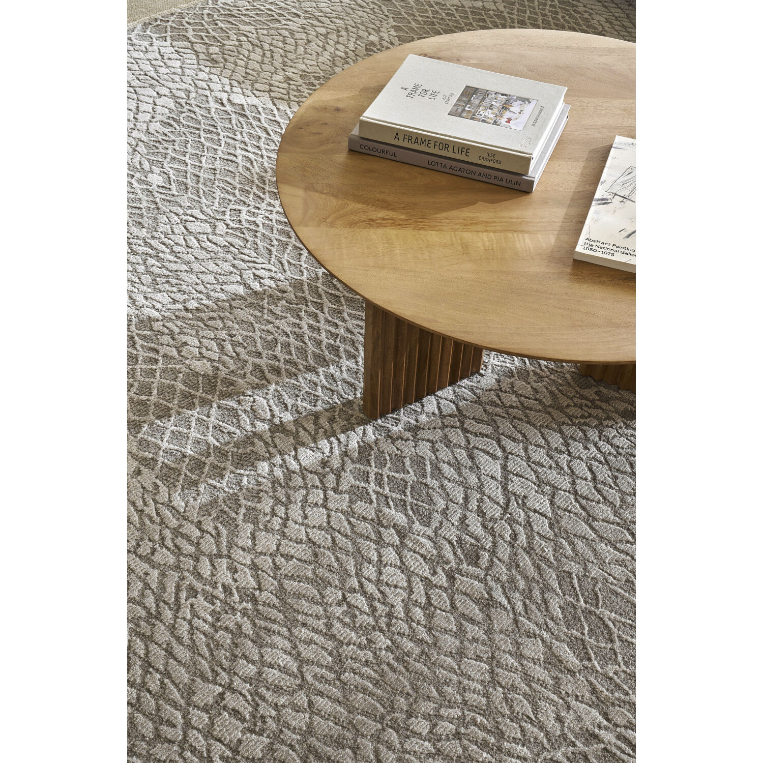 Reyyan 108 X 72 inch Sage / Nickel / Warm Grey Handmade Rug in 6 x 9