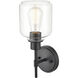 Asheville Indoor Wall Sconce Wall Light in Matte Black