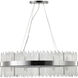 Canada 24 Light 20 inch Chrome Chandelier Ceiling Light