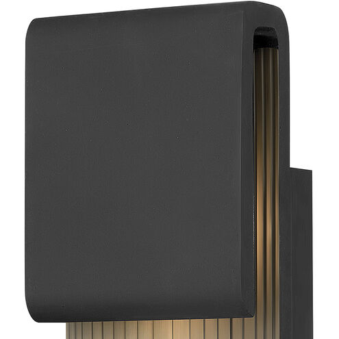 Contour LED 15 inch Black Outdoor Wall Mount Lantern