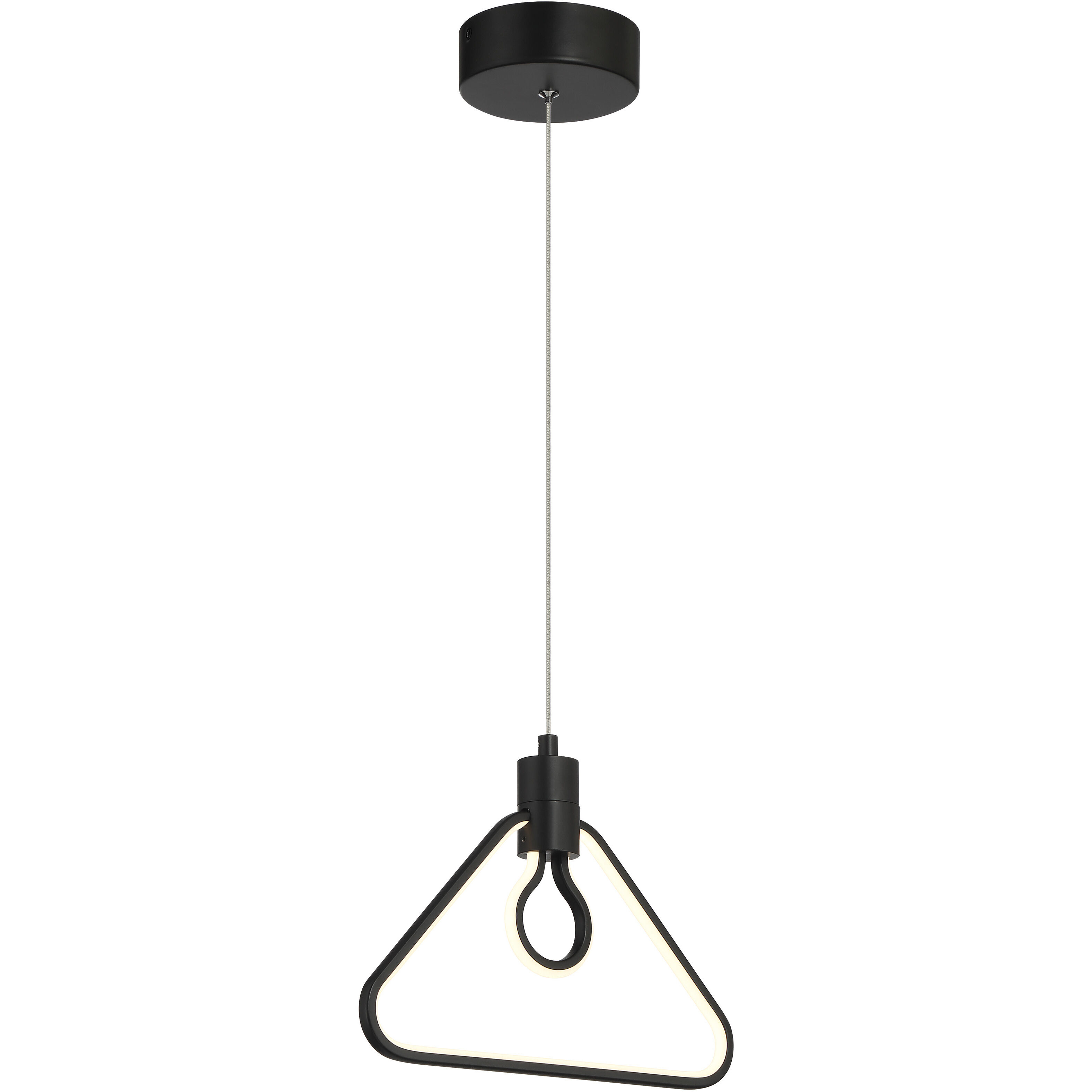 Edison's Outline LED 11.25 inch Coal Pendant Ceiling Light