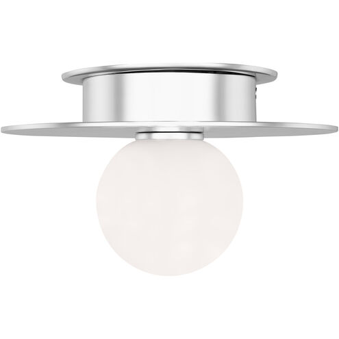Kelly by Kelly Wearstler Nodes 1 Light 8 inch Polished Nickel Flush Mount Ceiling Light