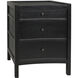 Hampton 31 X 24 inch Hand Rubbed Black Night Stand
