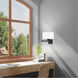 Allison 24 inch 100.00 watt Bronze Swing Arm Wall Lamp Wall Light