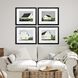 Rural Escape Multi and Green and White and Black Framed Art, Propac