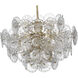 Julie Neill Gianna LED 24 inch Gild Chandelier Ceiling Light