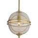 Irene 1 Light 12 inch Antique Brass Pendant Ceiling Light