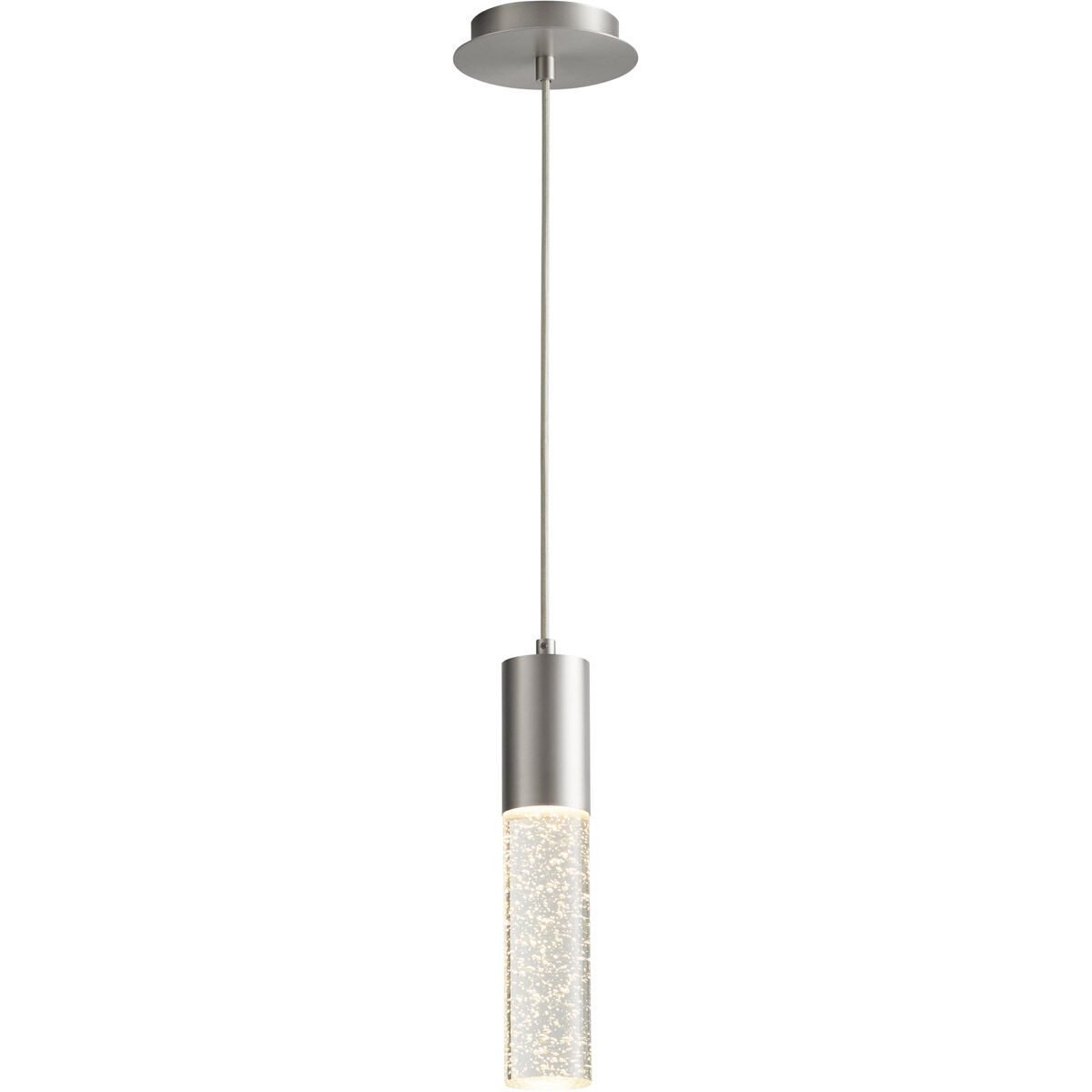 Spirit LED 3 inch Satin Nickel Pendant Ceiling Light 